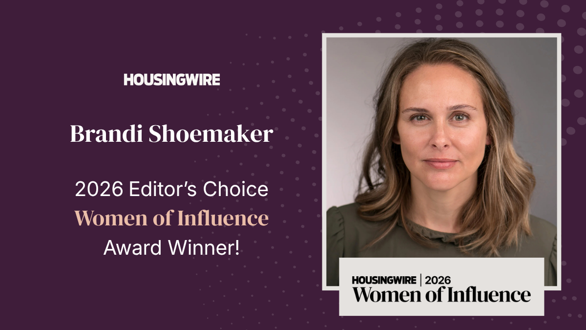 Brandi Shoemaker, MOZAIQ Chief Business Officer, named a 2026 HousingWire Women of Influence award winner